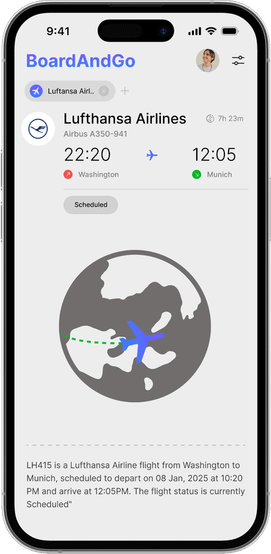 BoardAndGo iOS App